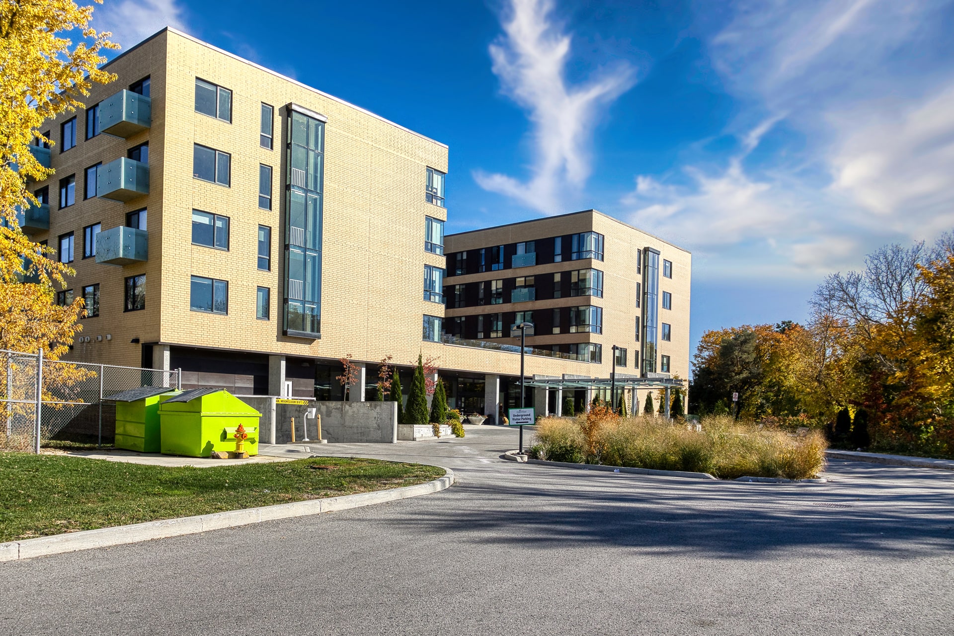 Exterior of Forestview Retirement Residence in Toronto